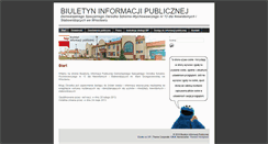 Desktop Screenshot of bip.oswdn.pl